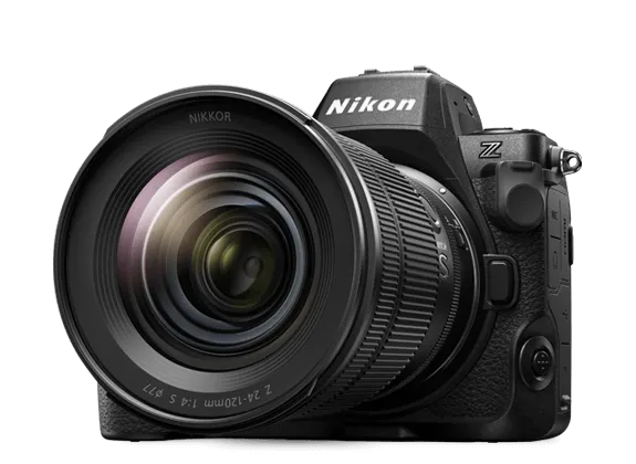 Picture of Nikon Z8 camera with lens